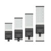 Alumbrado público solar Profesional 40w, 60w, 100w, 120w | Material del cuerpo de la lámpara Aluminio | Tiempo DE TRABAJO 8-40 horas/5-7 días | Vida útil L70>100, 000 horas | Distancia de instalación 20-45m | Clasificación IP IP66 | Timer dimming | Eficiencia 220LM /W | Lumen 8800LM - 26400LM
