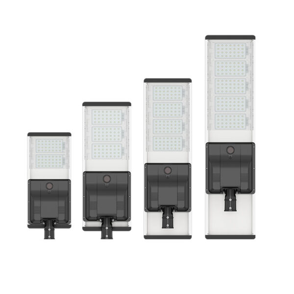 Alumbrado público solar Profesional 40w, 60w, 100w, 120w | Material del cuerpo de la lámpara Aluminio | Tiempo DE TRABAJO 8-40 horas/5-7 días | Vida útil L70>100, 000 horas | Distancia de instalación 20-45m | Clasificación IP IP66 | Timer dimming | Eficiencia 220LM /W | Lumen 8800LM - 26400LM