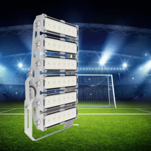 Reflector de Alta potencia 150w-800w, canchas de tenis, Luz de estadio | IP67, IK09 | Temperatura del color 2700K-6500K | Temperatura DE TRABAJO -35 ℃-45 ℃ | Eficiencia de luz 150-160lm/W, 165-180lm/W | PF > 0,95 | Vida útil (horas) 70000 | Garantía 7-Años
