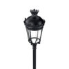 Alumbrado público Led ornamental jardines | Potencia 40W/60W/80W/100W | Vida útil (horas) 100000 | Temperatura de trabajo (℃) 40 - 50 | SPD 10kV | Garantía (año) 7-Años | Uso Parques