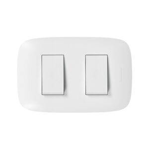 Interruptor Doble- Bticino (Domino Sencia)-Ap1200