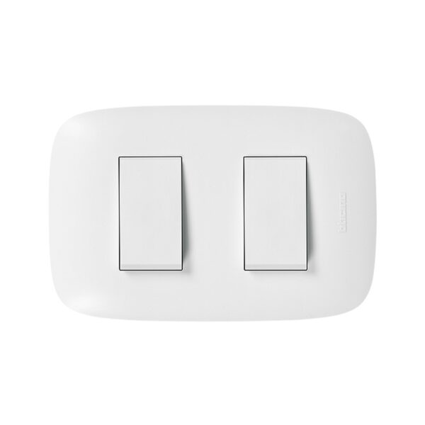 Interruptor Doble- Bticino (Domino Sencia)-Ap1200