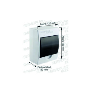 Tablero Adosable 6 Polos - Servicplast