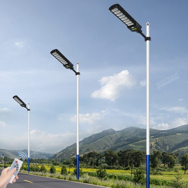 Luminaria Led Alumbrado Publico Solar 300W 12V 6000K Ip65 P/Poste - Lufardi