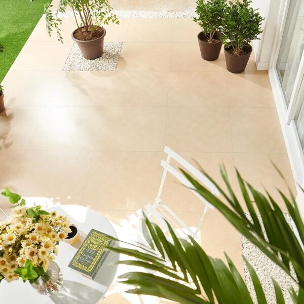 Piso Gress Mate Beige 60X60Cm Caja: 1.44M2