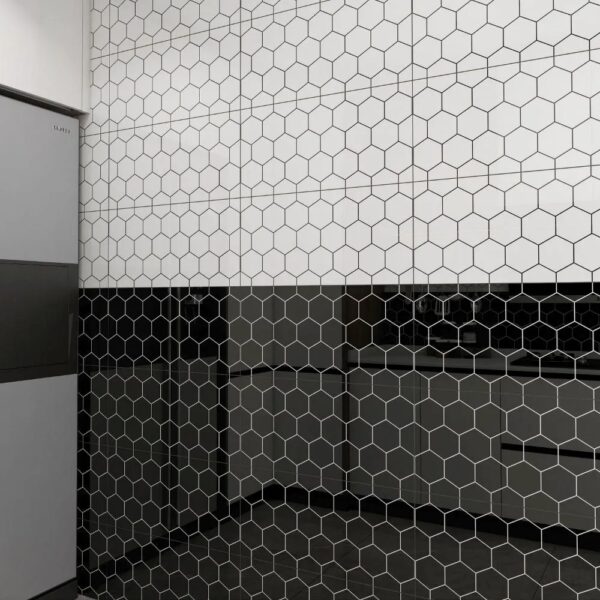 Cerámico Pared 30X60Cm Esparta Negro 1.8M2