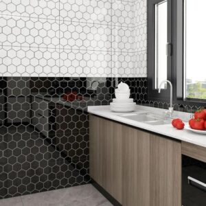 Cerámico Pared 30X60Cm Esparta Negro 1.8M2