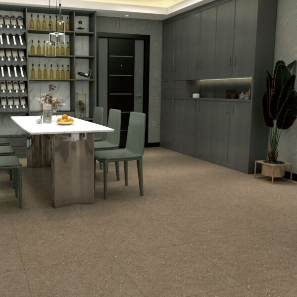 Piso Gress Mate Mitre Marron Oscuro 60X60Cm Caja: 1.44M2