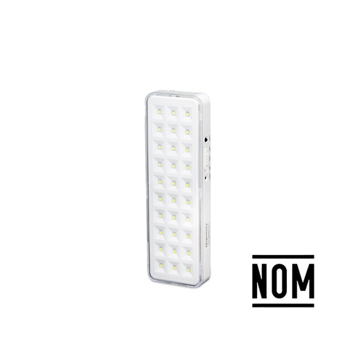 Luminaria Emergencia Led 30 Led´S 120-240Vac 100Lm 6H Ip20 - Segurimax