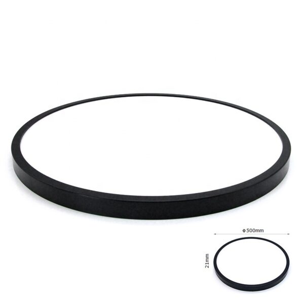Luminaria Led Circular Tricolor Ip20 Sobreponer - Luz Blanca 48W - Lufardi