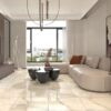 Porcelanato Vitrificado Marmolizado - Benares - 60X60 Marmol Vetas Gris Claro