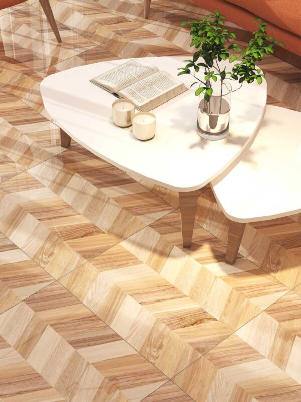 Porcelanato Vitrificado - Madera Alepo - 60X60 Madera