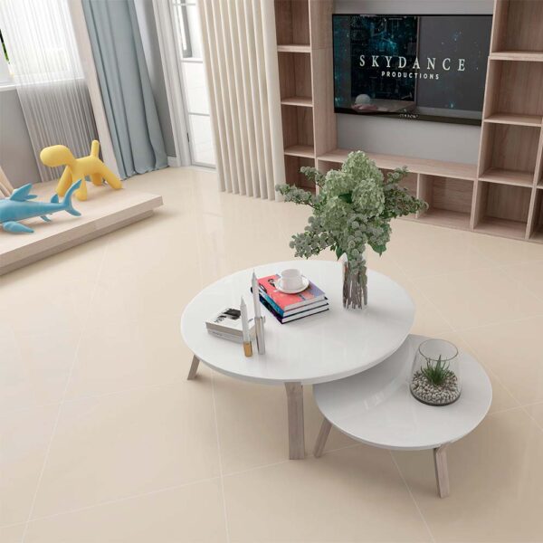 Porcelanato Vitrificado Beige - 60X60 Orange
