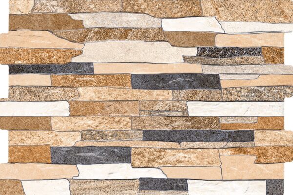 Cerámico Revestimiento 30X45 Amper Rustico Alto Relieve