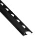 Perfil Aluminio Curvo Negro 11.5Mm X 2.40M